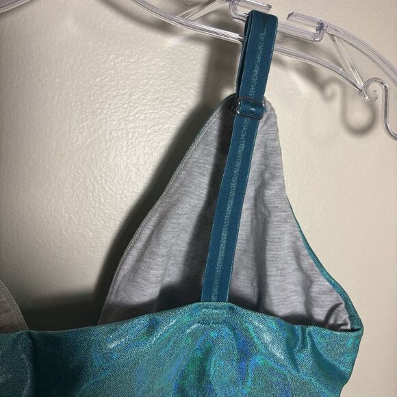 Wild Curves Design Triangle Front Closure Bralette Dancewear Women's Size Medium - Picture 9 of 16